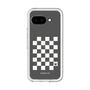 プレミアムパネル［ Racing checkered flag White - レーシングチェッカーフラッグ ホワイト ］