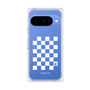 プレミアムパネル［ Racing checkered flag White - レーシングチェッカーフラッグ ホワイト ］