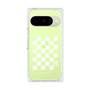 プレミアムパネル［ Racing checkered flag White - レーシングチェッカーフラッグ ホワイト ］