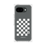 プレミアムパネル［ Racing checkered flag White - レーシングチェッカーフラッグ ホワイト ］