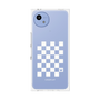 プレミアムパネル［ Racing checkered flag White - レーシングチェッカーフラッグ ホワイト ］