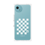 プレミアムパネル［ Racing checkered flag White - レーシングチェッカーフラッグ ホワイト ］