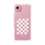 プレミアムパネル［ Racing checkered flag White - レーシングチェッカーフラッグ ホワイト ］