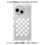 プレミアムパネル［ Racing checkered flag White - レーシングチェッカーフラッグ ホワイト ］