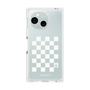 プレミアムパネル［ Racing checkered flag White - レーシングチェッカーフラッグ ホワイト ］