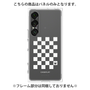 プレミアムパネル［ Racing checkered flag White - レーシングチェッカーフラッグ ホワイト ］