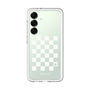 プレミアムパネル［ Racing checkered flag White - レーシングチェッカーフラッグ ホワイト ］