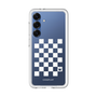 プレミアムパネル［ Racing checkered flag White - レーシングチェッカーフラッグ ホワイト ］