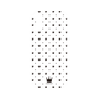 プレミアムパネル［ CASEPLAY Crown dots Black - ケースプレイ・クラウン・ドッツ ブラック ］