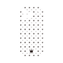 プレミアムパネル［ CASEPLAY Crown dots Black - ケースプレイ・クラウン・ドッツ ブラック ］
