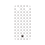 プレミアムパネル［ CASEPLAY Crown dots Black - ケースプレイ・クラウン・ドッツ ブラック ］