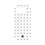 プレミアムパネル［ CASEPLAY Crown dots Black - ケースプレイ・クラウン・ドッツ ブラック ］