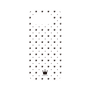 プレミアムパネル［ CASEPLAY Crown dots Black - ケースプレイ・クラウン・ドッツ ブラック ］