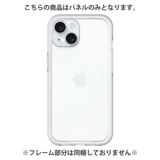 プレミアムパネル［ CASEPLAY Crown dots White - ケースプレイ・クラウン・ドッツ ホワイト ］