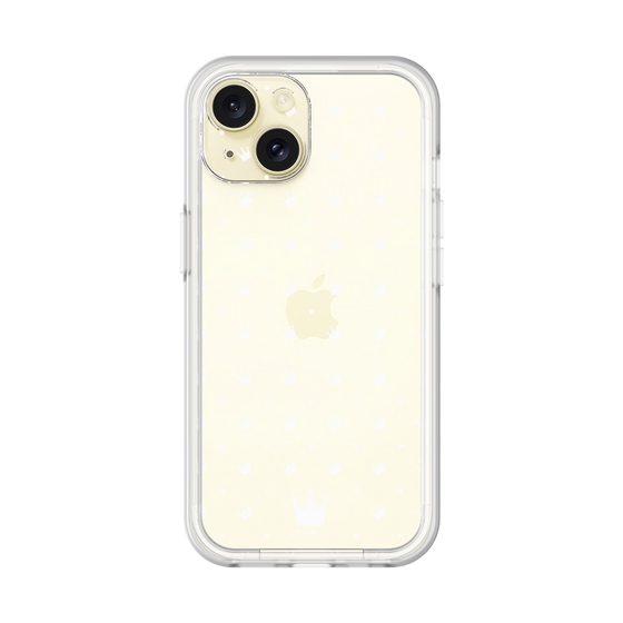 プレミアムパネル［ CASEPLAY Crown dots White - ケースプレイ・クラウン・ドッツ ホワイト ］