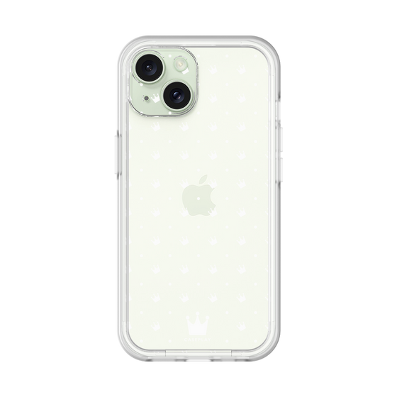 プレミアムパネル［ CASEPLAY Crown dots White - ケースプレイ・クラウン・ドッツ ホワイト ］