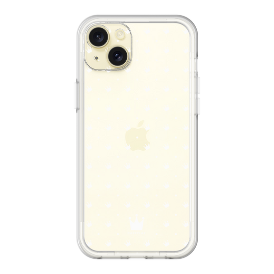 プレミアムパネル［ CASEPLAY Crown dots White - ケースプレイ・クラウン・ドッツ ホワイト ］
