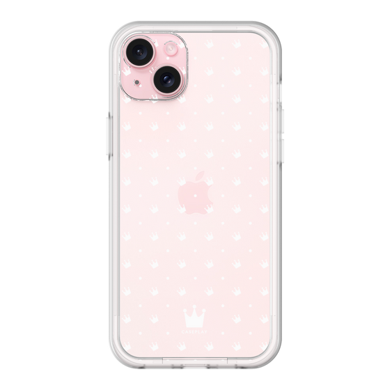 プレミアムパネル［ CASEPLAY Crown dots White - ケースプレイ・クラウン・ドッツ ホワイト ］