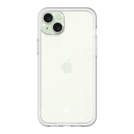 プレミアムパネル［ CASEPLAY Crown dots White - ケースプレイ・クラウン・ドッツ ホワイト ］