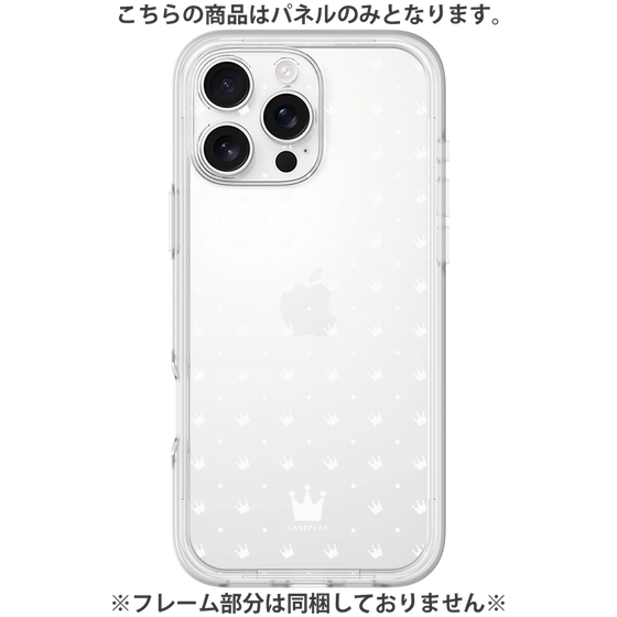 プレミアムパネル［ CASEPLAY Crown dots White - ケースプレイ・クラウン・ドッツ ホワイト ］