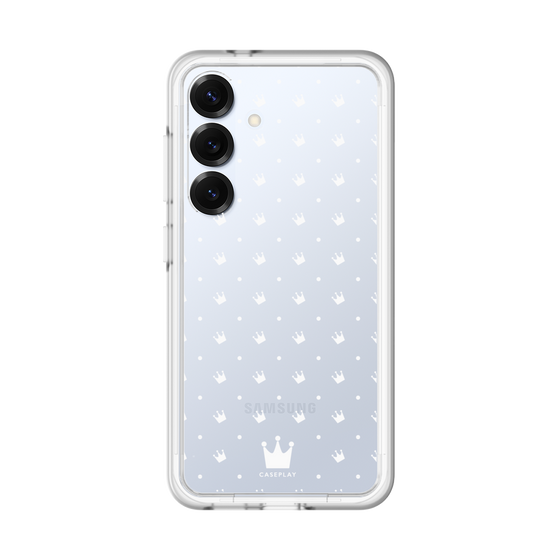 プレミアムパネル［ CASEPLAY Crown dots White - ケースプレイ・クラウン・ドッツ ホワイト ］