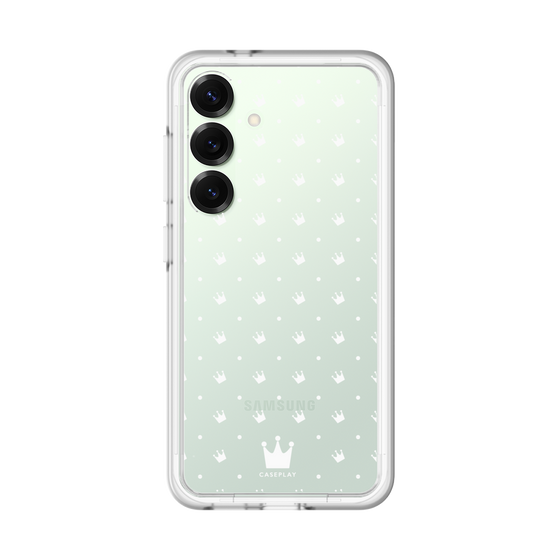 プレミアムパネル［ CASEPLAY Crown dots White - ケースプレイ・クラウン・ドッツ ホワイト ］