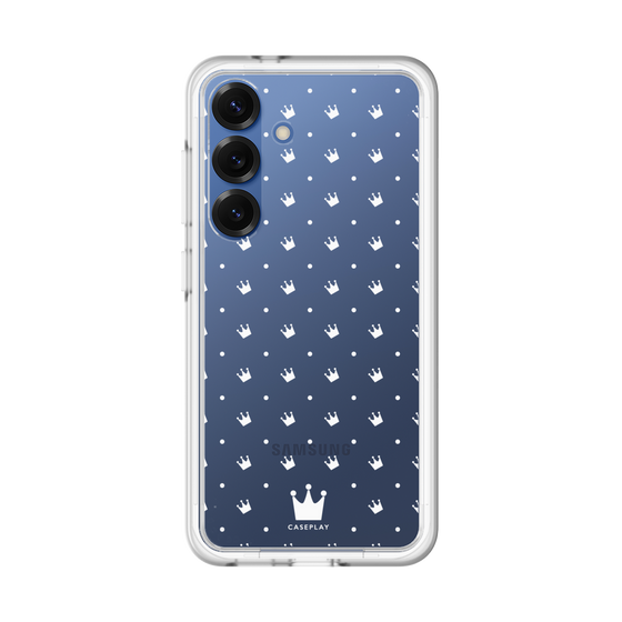 プレミアムパネル［ CASEPLAY Crown dots White - ケースプレイ・クラウン・ドッツ ホワイト ］