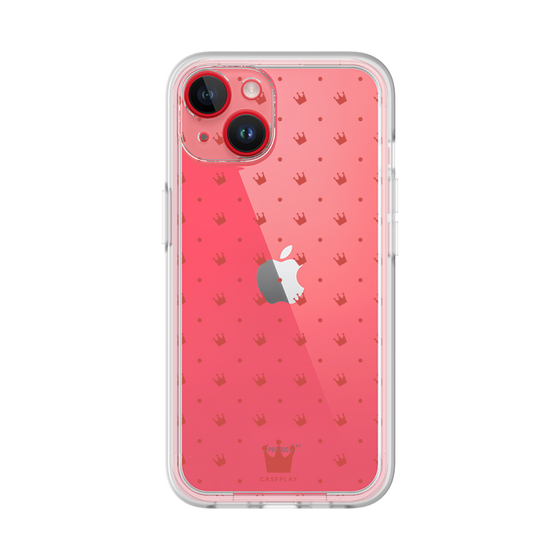 プレミアムパネル［ CASEPLAY Crown dots Red - ケースプレイ・クラウン・ドッツ レッド ］