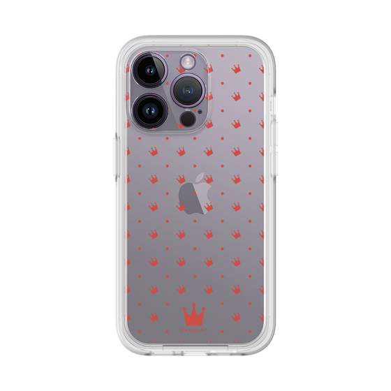 プレミアムパネル［ CASEPLAY Crown dots Red - ケースプレイ・クラウン・ドッツ レッド ］