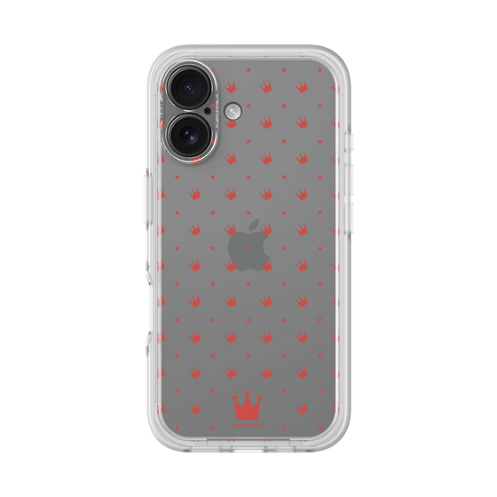 プレミアムパネル［ CASEPLAY Crown dots Red - ケースプレイ・クラウン・ドッツ レッド ］