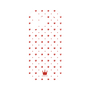 プレミアムパネル［ CASEPLAY Crown dots Red - ケースプレイ・クラウン・ドッツ レッド ］