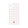 プレミアムパネル［ CASEPLAY Crown dots Red - ケースプレイ・クラウン・ドッツ レッド ］