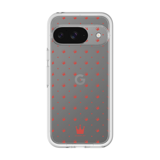 プレミアムパネル［ CASEPLAY Crown dots Red - ケースプレイ・クラウン・ドッツ レッド ］