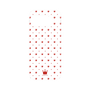 プレミアムパネル［ CASEPLAY Crown dots Red - ケースプレイ・クラウン・ドッツ レッド ］