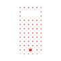 プレミアムパネル［ CASEPLAY Crown dots Red - ケースプレイ・クラウン・ドッツ レッド ］