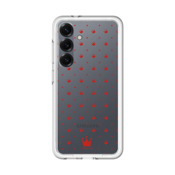 プレミアムパネル［ CASEPLAY Crown dots Red - ケースプレイ・クラウン・ドッツ レッド ］
