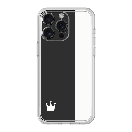 プレミアムパネル［ CASEPLAY Bi-Colors Black & White - ケースプレイ・バイカラー ブラック＆ホワイト ］