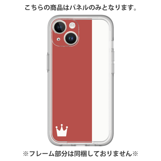 プレミアムパネル［ CASEPLAY Bi-Colors Red & White - ケースプレイ・バイカラー レッド＆ホワイト ］