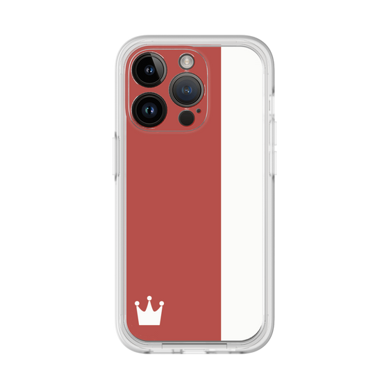 プレミアムパネル［ CASEPLAY Bi-Colors Red & White - ケースプレイ・バイカラー レッド＆ホワイト ］