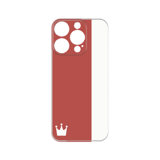 プレミアムパネル［ CASEPLAY Bi-Colors Red & White - ケースプレイ・バイカラー レッド＆ホワイト ］