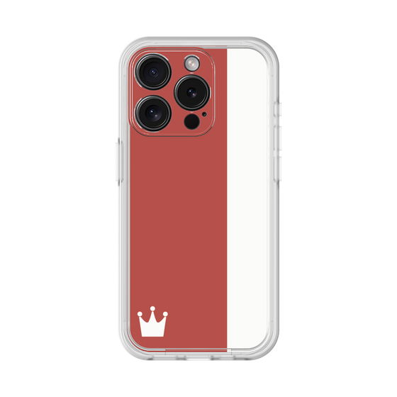 プレミアムパネル［ CASEPLAY Bi-Colors Red & White - ケースプレイ・バイカラー レッド＆ホワイト ］