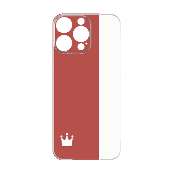 プレミアムパネル［ CASEPLAY Bi-Colors Red & White - ケースプレイ・バイカラー レッド＆ホワイト ］