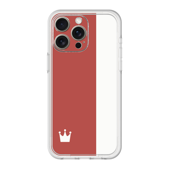 プレミアムパネル［ CASEPLAY Bi-Colors Red & White - ケースプレイ・バイカラー レッド＆ホワイト ］