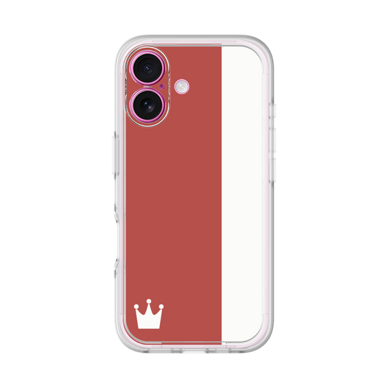 プレミアムパネル［ CASEPLAY Bi-Colors Red & White - ケースプレイ・バイカラー レッド＆ホワイト ］
