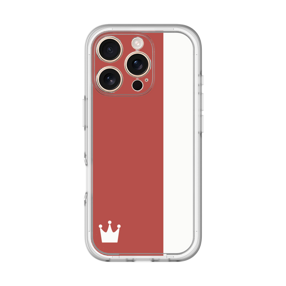 プレミアムパネル［ CASEPLAY Bi-Colors Red & White - ケースプレイ・バイカラー レッド＆ホワイト ］