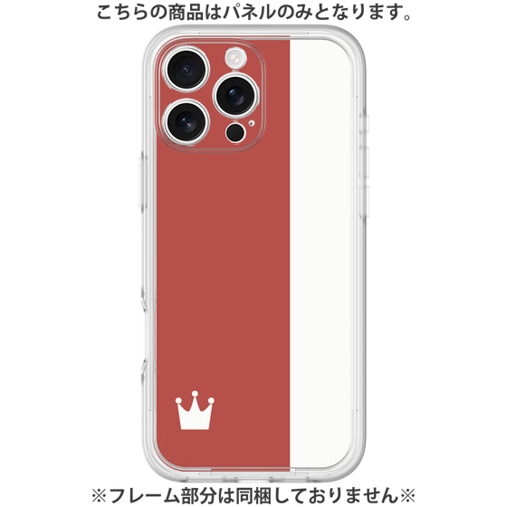 プレミアムパネル［ CASEPLAY Bi-Colors Red & White - ケースプレイ・バイカラー レッド＆ホワイト ］