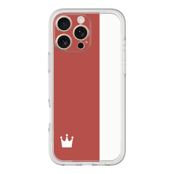 プレミアムパネル［ CASEPLAY Bi-Colors Red & White - ケースプレイ・バイカラー レッド＆ホワイト ］