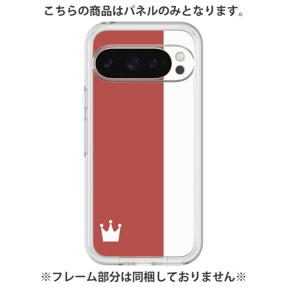 プレミアムパネル［ CASEPLAY Bi-Colors Red & White - ケースプレイ・バイカラー レッド＆ホワイト ］