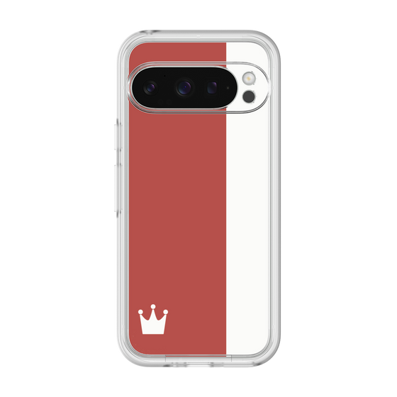 プレミアムパネル［ CASEPLAY Bi-Colors Red & White - ケースプレイ・バイカラー レッド＆ホワイト ］