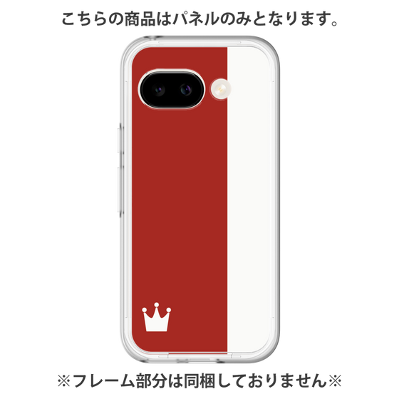 プレミアムパネル［ CASEPLAY Bi-Colors Red & White - ケースプレイ・バイカラー レッド＆ホワイト ］